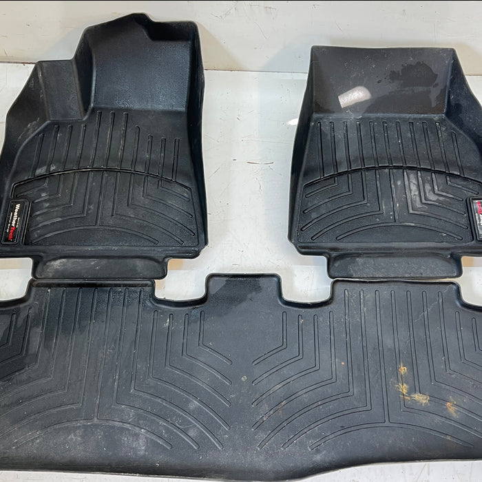 Tesla Model Y WeatherTech Winter/Rubber Floor Mats Set