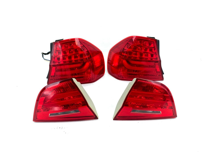 BMW E90 3 Series LCI Tail Light Set 7154156/7154155/7289429/7289430