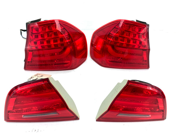 BMW E90 3 Series LCI Tail Light Set 7154156/7154155/7289429/7289430