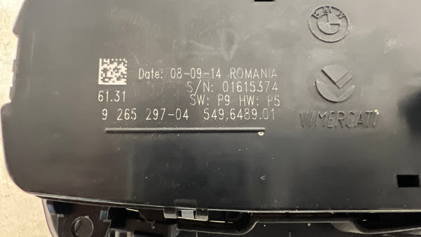 BMW F30 F31 F32 F33 F34 F36 3 & 4 Series Light Switch 9265297