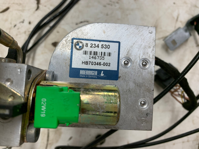 BMW E46 M3 Convertible Roof/Soft Top Pump/Hydraulic Cylinders & Brackets/Tonneau Cover Lines