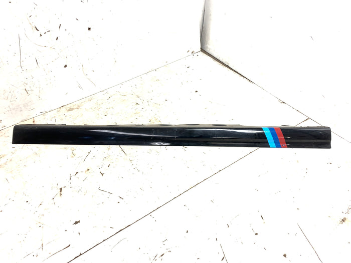 BMW E46 M3 Coupe/Convertible Black Schwarz Passenger Side Skirt Rocker Panel Sill Trim 51717890012