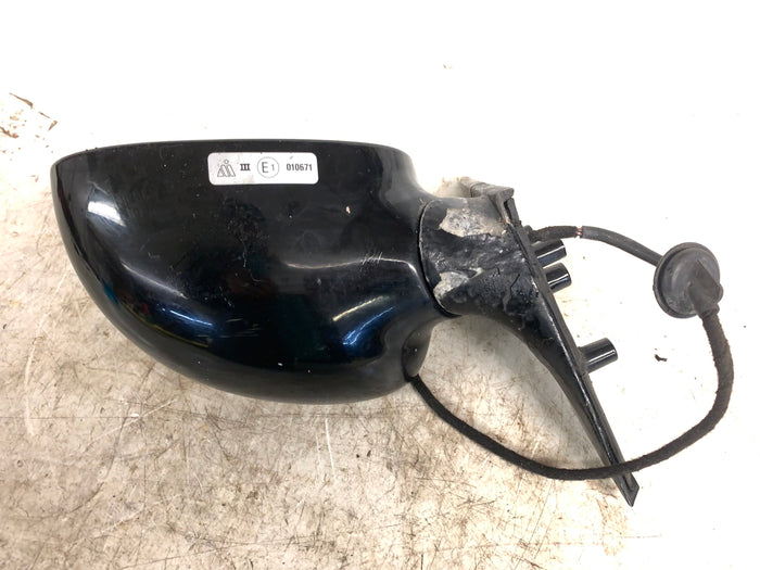 BMW E46 M3 Left/Driver Side Wing Mirror Black Schwarz 2 (668) 51167893597