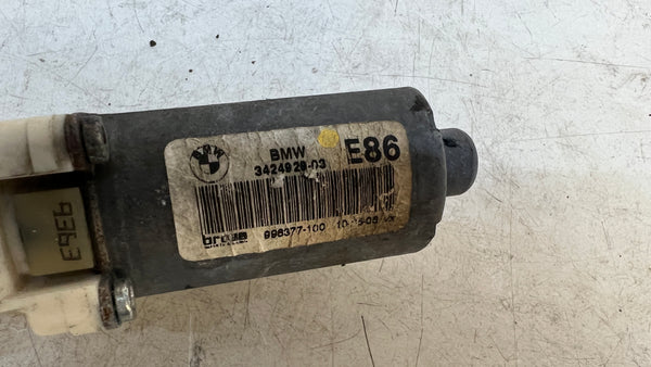 BMW E86 Z4 LEFT WINDOW MOTOR 67623424929