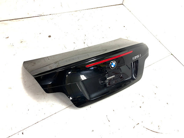 BMW E82 135i 128i Pre-LCI Trunk Lid W/Spoiler Black Sapphire Metallic (475) 41627181144