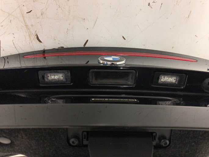 BMW E82 135i 128i Pre-LCI Trunk Lid W/Spoiler Black Sapphire Metallic (475) 41627181144