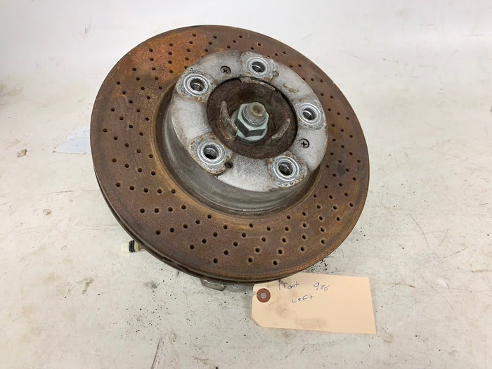 Porsche 986 Boxster S Front Knuckle Spindle Left  99634165713 *No Brake Rotor*