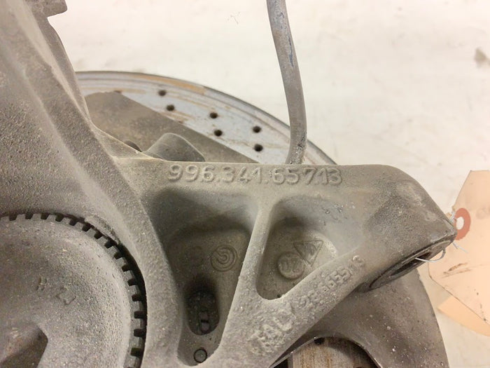 Porsche 986 Boxster S Front Knuckle Spindle Left  99634165713 *No Brake Rotor*