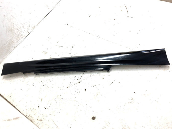 BMW E82 E88 135i 128i M Sport Right/Passenger Side Skirt Black Sapphire Metallic (475) 51778037454