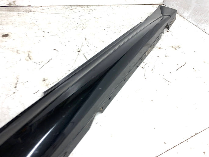 BMW E82 E88 135i 128i M Sport Right/Passenger Side Skirt Black Sapphire Metallic (475) 51778037454