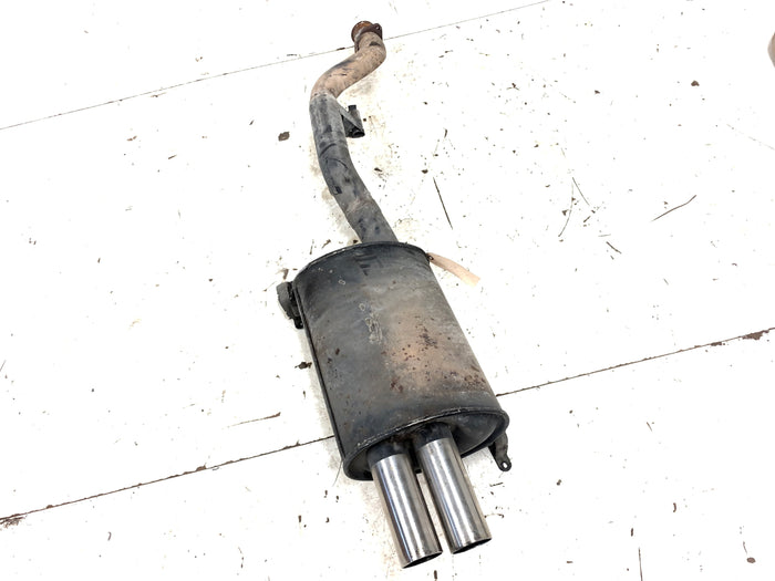 BMW Z3 M Coupe Roadster Rear Quad Exhaust Muffler Pair 18101404317/18101404318
