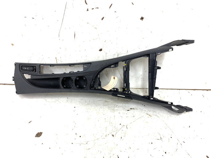 BMW E82 E88 135i 128i Black Center Console 7122228 Proper Parts Co bmw-e82-e88-135i-128i-black-center-console-7122228-proper-parts-co