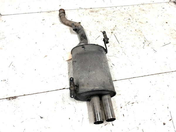 BMW Z3 M Coupe Roadster Rear Quad Exhaust Muffler Pair 18101404317/18101404318