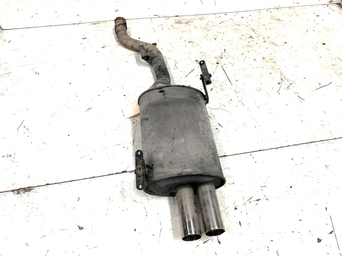 BMW Z3 M Coupe Roadster Rear Quad Exhaust Muffler Pair 18101404317/18101404318