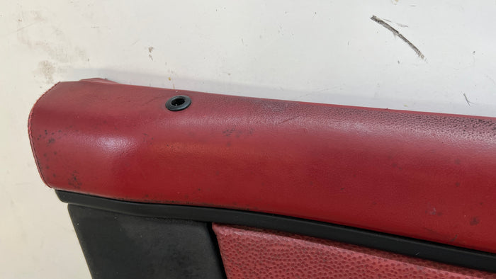 BMW Z3 Left/Driver Side Interior Door Panel/Card Tanin Red