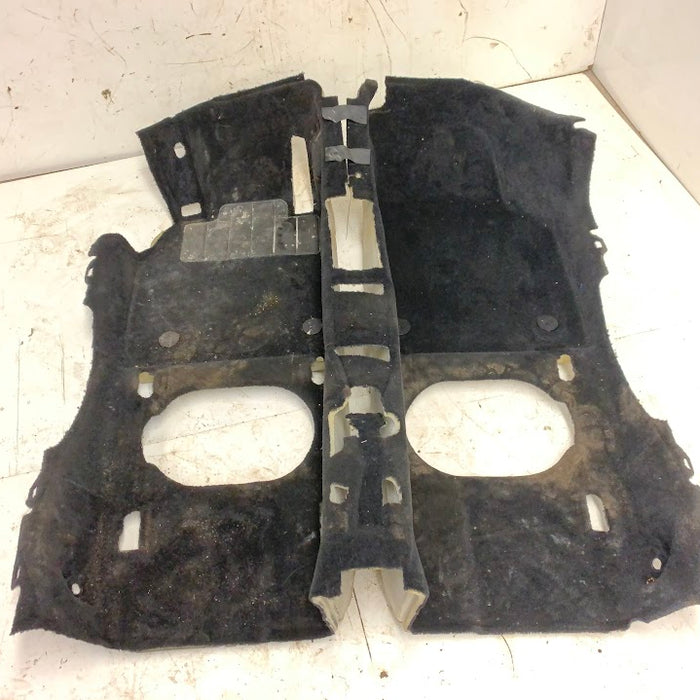 Porsche 986 Boxster S Interior Cabin Floor Carpet Black 98655101102