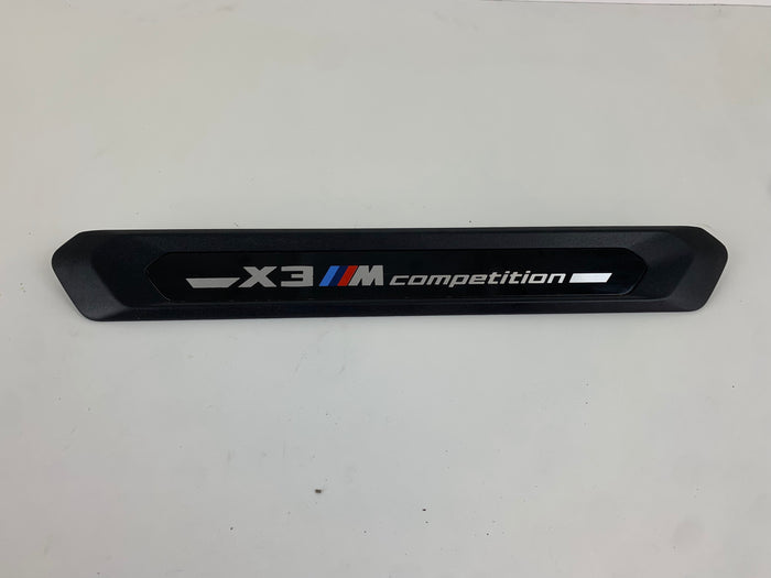 BMW F97 X3 M Competition Right/Passenger Side Front Door Sill Trim 8077612