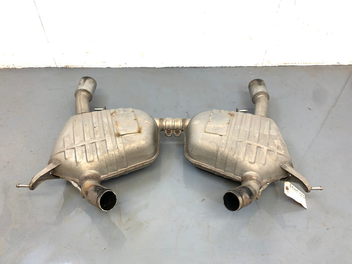 BMW E90 335i 335xi N54 Exhaust Mufflers 7553613 1934