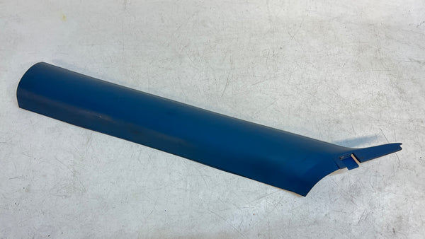 BMW Z3/M ROADSTER LEFT/DRIVER SIDE A PILLAR TRIM ESTORIL BLUE 51438401079