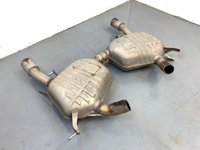 BMW E90 335i 335xi N54 Exhaust Mufflers 7553613 1934