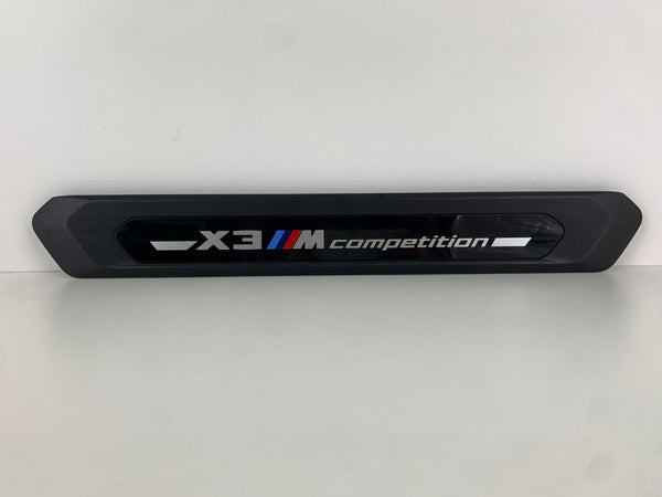 BMW F97 X3 M Competition Right/Passenger Side Front Door Sill Trim 8077612