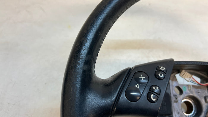 BMW E46 328i 323i Tri-Spoke Multifunction Leather Pre-LCI Sport Steering Wheel 32341094409