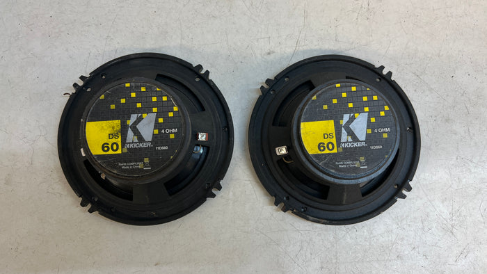 BMW E36 Z3 KICKER DS60 Front 6.5 inch 2-Way Speakers 11DS60