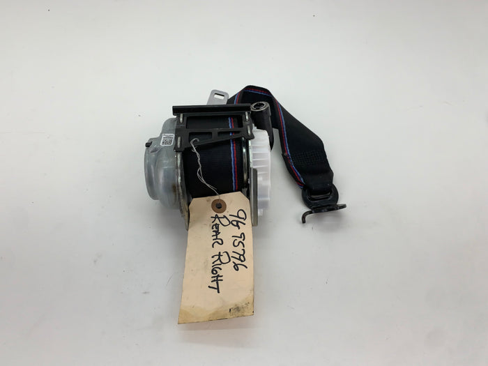 BMW F97 X3 M Right Rear Upper Safety Seat Belt Retractor M Stitching 72118076184