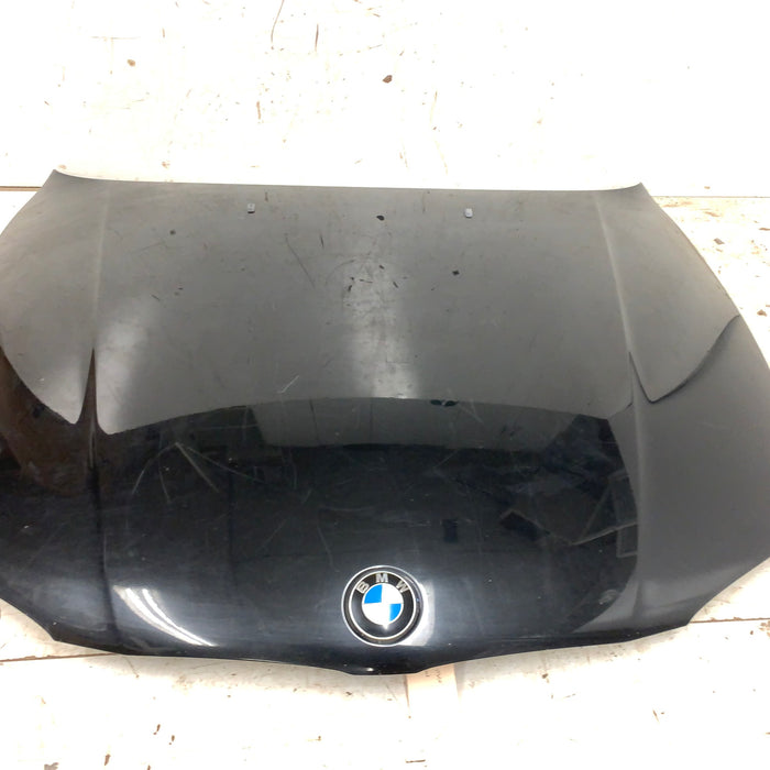 BMW E82 E88 135i 128i Hood Black Sapphire Metallic (475)