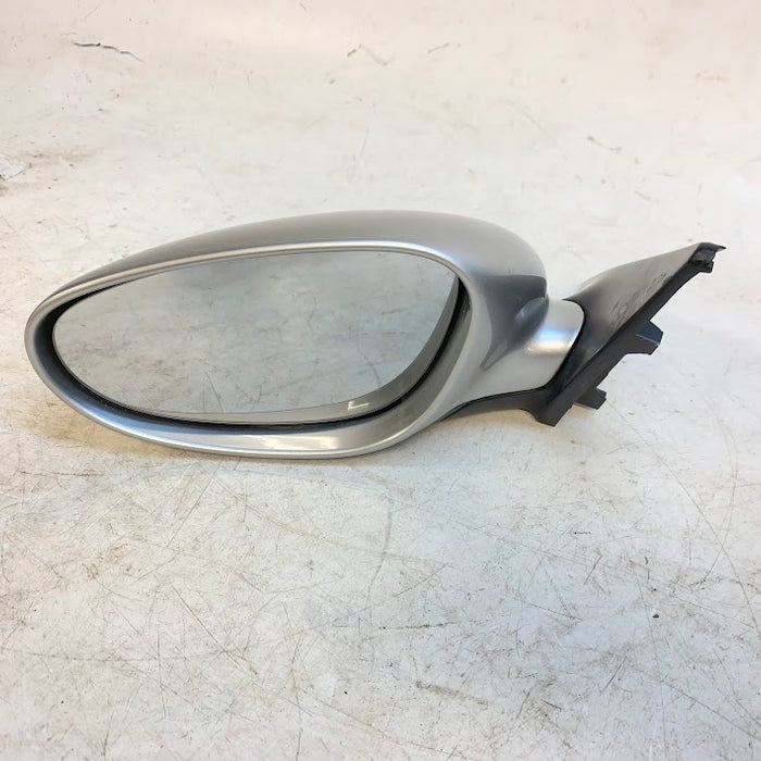 Porsche 986 Boxster S/996 911 Left/Drive Side View Mirror Arctic Silver Metallic (9TU/X1)