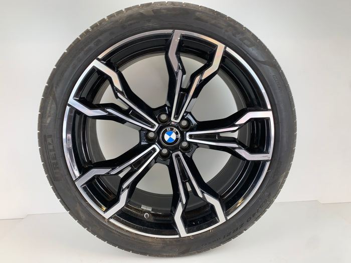 BMW F97 X3 M/F98 X4 M Style 765M Black Wheel & Tire 21x10 ET39 8060042