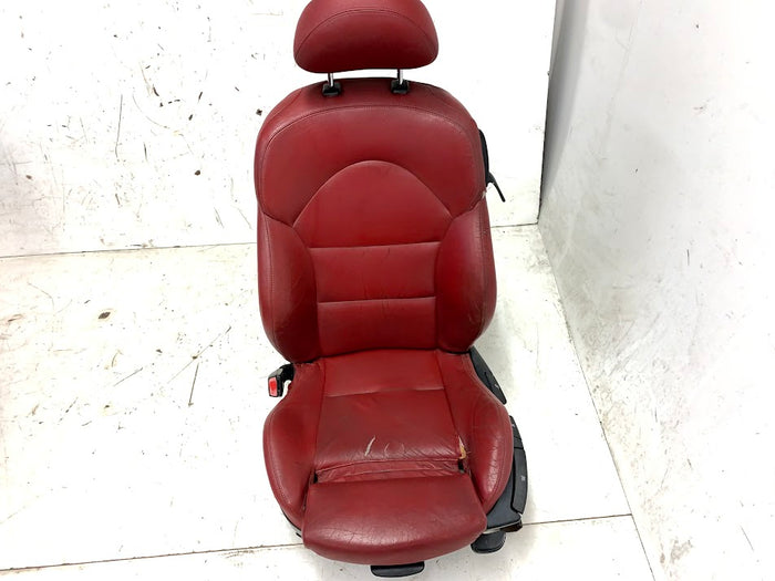 BMW E46 M3 Coupe Imola Red Nappa Leather Manual & Heated Interior Seat & Door Panel Set