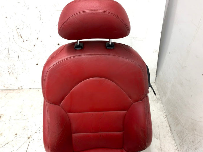 BMW E46 M3 Coupe Imola Red Nappa Leather Manual & Heated Interior Seat & Door Panel Set
