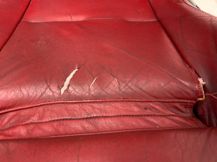 BMW E46 M3 Coupe Imola Red Nappa Leather Manual & Heated Interior Seat & Door Panel Set