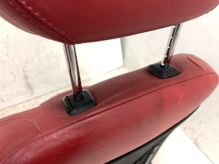 BMW E46 M3 Coupe Imola Red Nappa Leather Manual & Heated Interior Seat & Door Panel Set