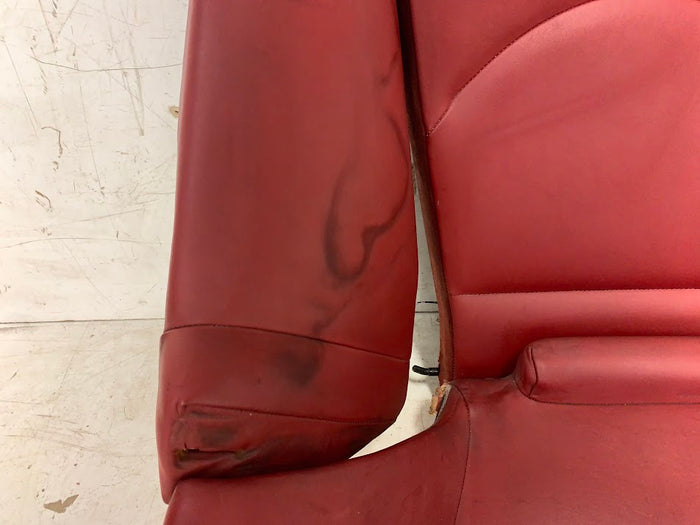 BMW E46 M3 Coupe Imola Red Nappa Leather Manual & Heated Interior Seat & Door Panel Set