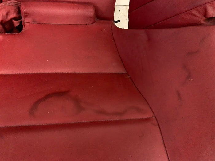 BMW E46 M3 Coupe Imola Red Nappa Leather Manual & Heated Interior Seat & Door Panel Set