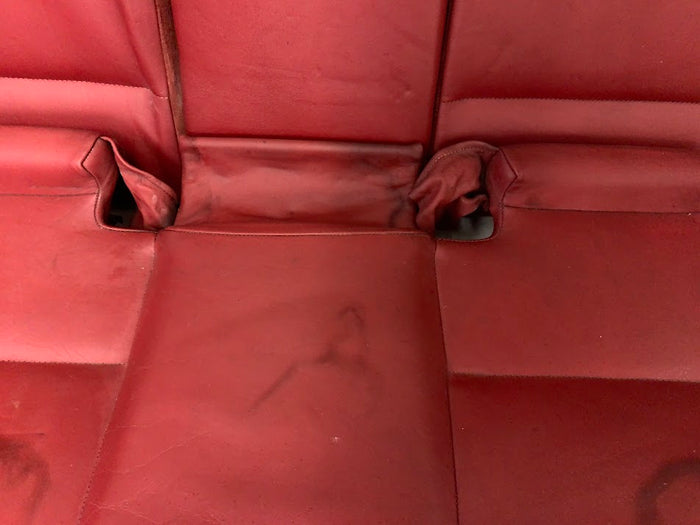 BMW E46 M3 Coupe Imola Red Nappa Leather Manual & Heated Interior Seat & Door Panel Set