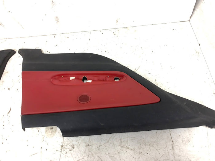 BMW E46 M3 Coupe Imola Red Nappa Leather Manual & Heated Interior Seat & Door Panel Set