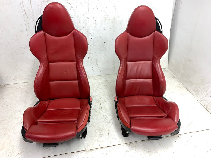 BMW E85 E86 Z4 Dream Red M Sport Seats & Door Panels