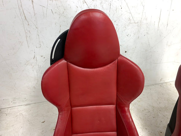 BMW E85 E86 Z4 Dream Red M Sport Seats & Door Panels