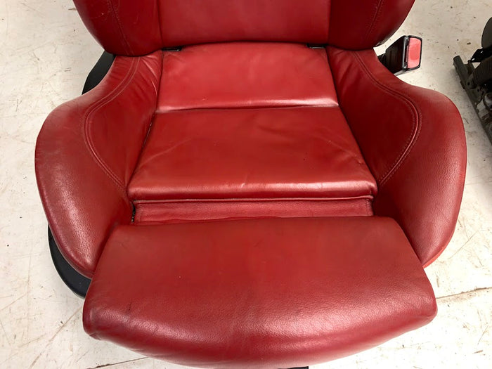 BMW E85 E86 Z4 Dream Red M Sport Seats & Door Panels