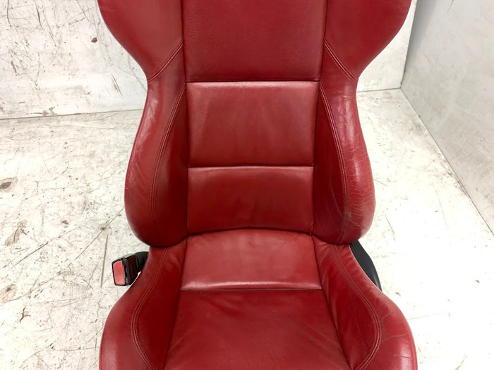 BMW E85 E86 Z4 Dream Red M Sport Seats & Door Panels