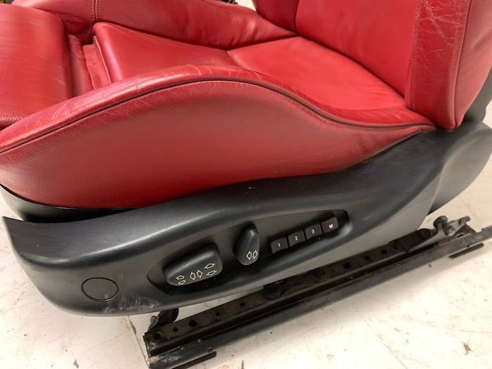 BMW E85 E86 Z4 Dream Red M Sport Seats & Door Panels