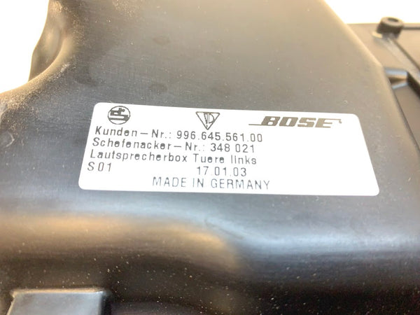 Porsche 986 Boxster S Left/Driver Side Bose Subwoofer 99664556100