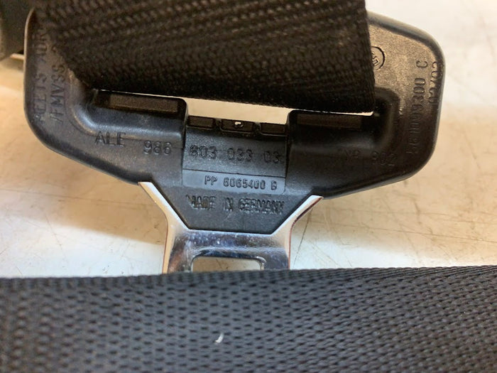 Porsche 986 Boxster S Left/Driver Side Seat Belt 98680303303