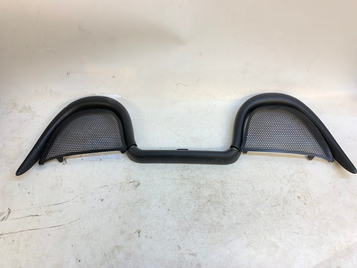 Porsche 986 Boxster S Black Roll Bar Padding Upholstery W/Wind Deflector Nets