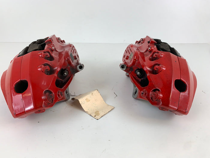 BMW F97 X3 M Front & Rear Brembo Brake Caliper High Gloss Red Set 34106897361 *Damaged*