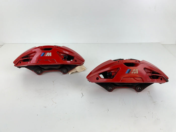 BMW F97 X3 M Front & Rear Brembo Brake Caliper High Gloss Red Set 34106897361 *Damaged*