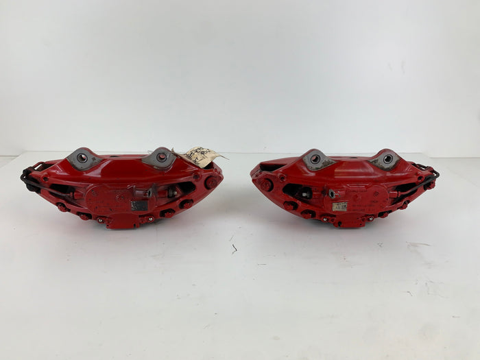 BMW F97 X3 M Front & Rear Brembo Brake Caliper High Gloss Red Set 34106897361 *Damaged*